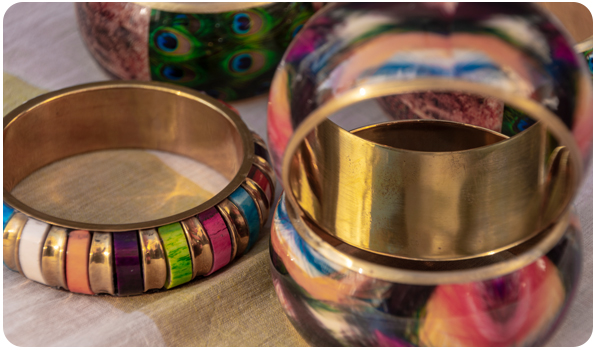 ARMBÅND FRA INDIEN.
